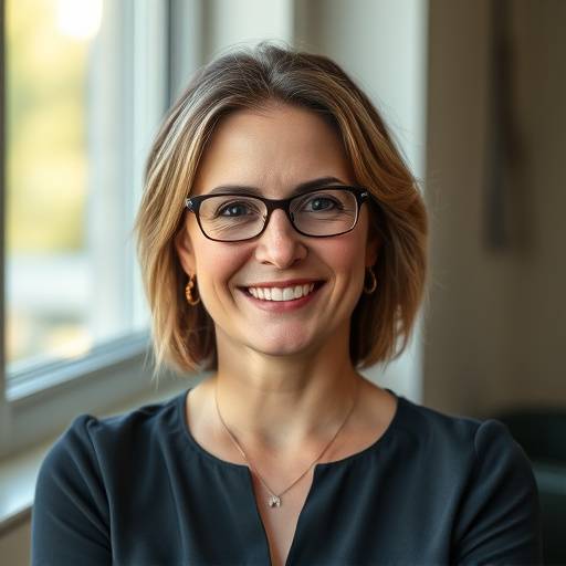 Portrait de Marie Dupont, Assistante Administrative et Comptable de Lumière Locations.